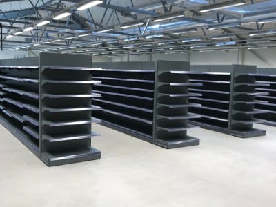 VVN team leverte leveringsutstyr og monteringsarbeider i den nye butikken til butikkjeden "TOP" i Sigulda.4